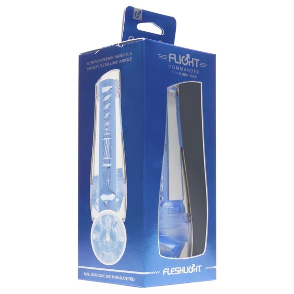 Fleshlight Flight Commander - muški masturbator sa vakuumom - plava