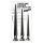 You2Toys - extra dugi analni set pluga (3-dijelni) - crna