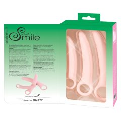 SMILE - Vaginalne tenisice - set dilda - roze (3 dijela)