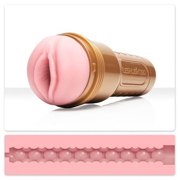Fleshlight GO Lady - kompaktna vagina za izdržljivost (ružičasta)
