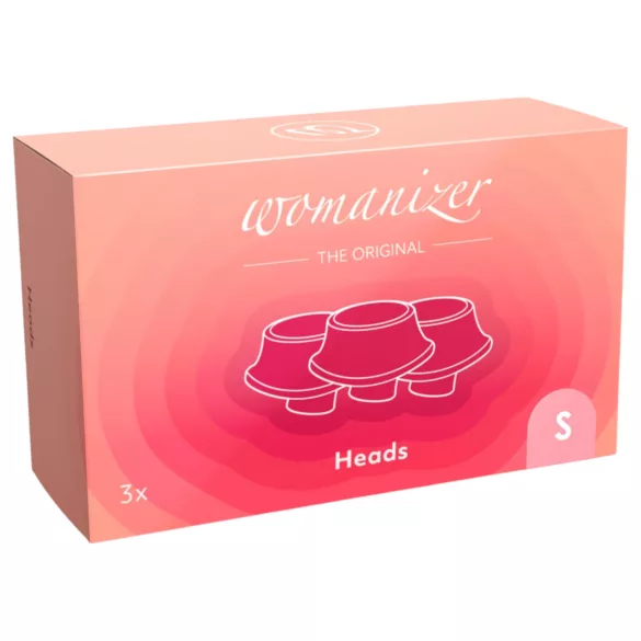 Womanizer Premium Eco - zamjenski usisni nastavci set - roza (3 komada) - M