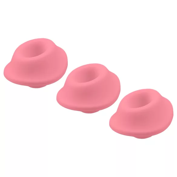 Womanizer Premium Eco - zamjenski usisni nastavci set - roza (3 komada) - L