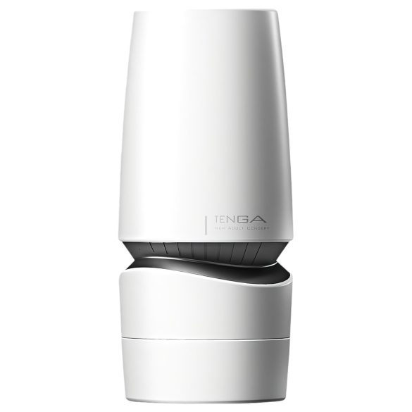 TENGA Aero - super sisajući masturbator (bijelo-srebrni)