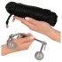 You2Toys Bondage analni čep (149g) + BDSM uže (10m)
