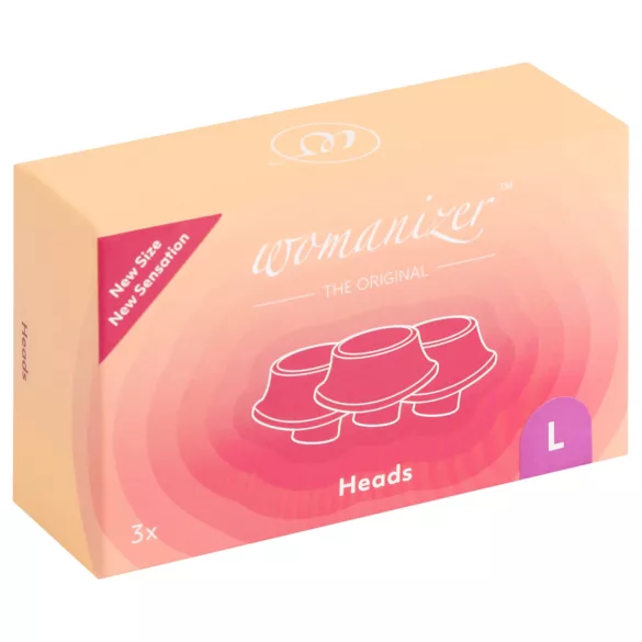 Womanizer - zamjenski usisni nastavak set - veliki - ljubičasta (3 kom)