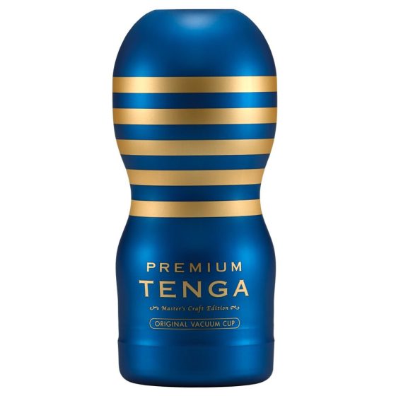 TENGA Premium Original - masturbator za jednokratnu upotrebu (plavi)