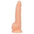 Naked Addiction 8 - realistični dildo s postoljem za pričvršćivanje (20 cm)