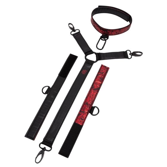 Pedeset nijansi sive - set kravata (crno-crveno)