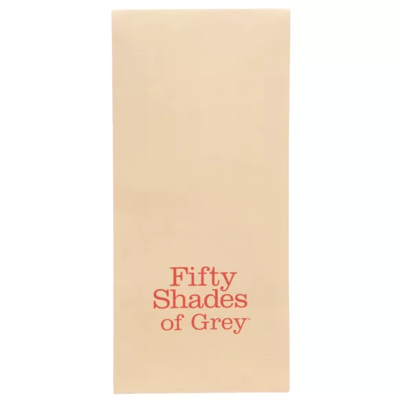 Fifty Shades of Grey - perje za škakljanje - crno-crvena