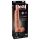Real Feel Deluxe No.12 - realistični vibrator s testisima (natur)