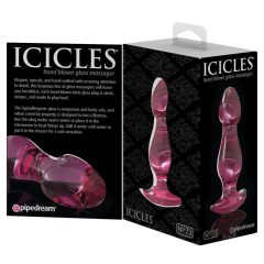 Icicles br. 73 - penis analni dildo (roza)