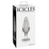 Icicles No. 26 - stakleni analni čep (prozirni)