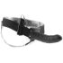 Fetish Strap-On 8 - pričvrstivi, šuplji vibrator (crni)