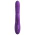 Fantasy For Her – 3u1 potiskivač vibrator s funkcijom grijanja (ljubičasti)