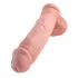 King Cock 11 - dildo s testisima i vakuumskom bazom - 28cm - natur
