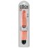 King Cock 10 Stiffy - vodootporan, realističan vibrator (25 cm) - prirodna boja