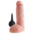 Kraljevski Cock 8 - realistični dildo s prskanjem (20cm) - prirodan