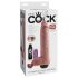 King Cock 11 - realistični dildoi s funkcijom prskanja (28 cm) - prirodno