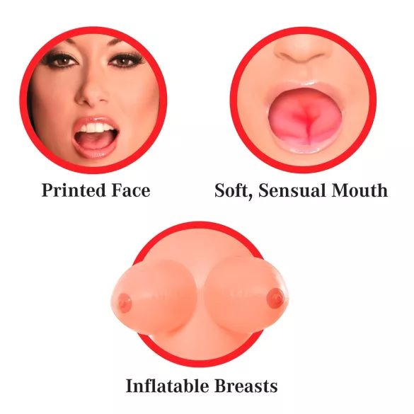 Pipedream Brooke Le Hook - lutka na napuhavanje u prirodnoj veličini