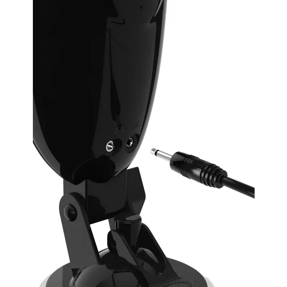 PDX Elite - Vibrirajući umjetna vagina masturbator - crna