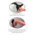 Real Feel Deluxe No.1 - prirodni vibrator s teksturom testisa