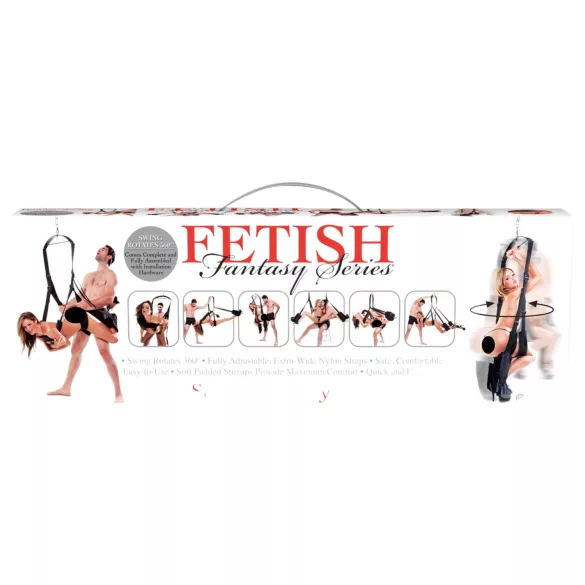 Fetish Fantasy - swinger seks ljuljačka 360° rotacija - crna