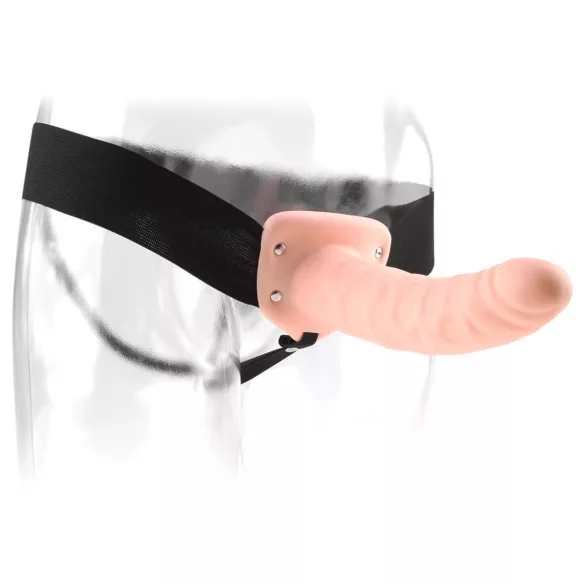 Fetish Fantasy - strap-on šuplji dildo - natur boja