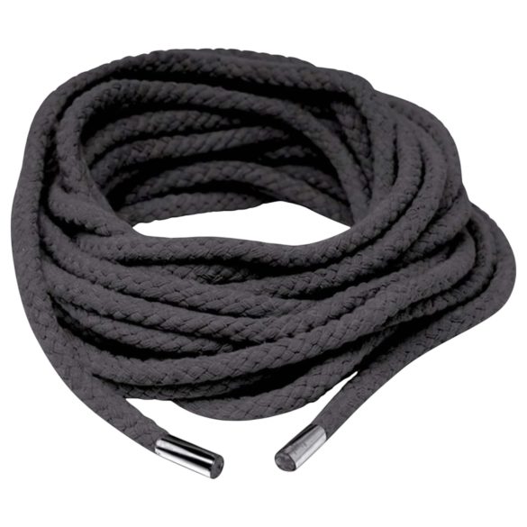 Fetiš Svileno Uže - Shibari vezivanje - 10m (crno)