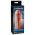 X-TENSION Perfect 1 - realistični penis rukav (17,7 cm) - prirodna boja