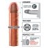 X-TENSION Perfect 2 - realistični penis rukav (20,3cm) - prirodne boje