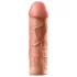 X-TENSION Mega 2 - realistični penis rukav - 20,3 cm - prirodna boja