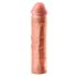 X-TENSION Mega 3 - realistični penis nastavak (22,8 cm) - prirodna boja