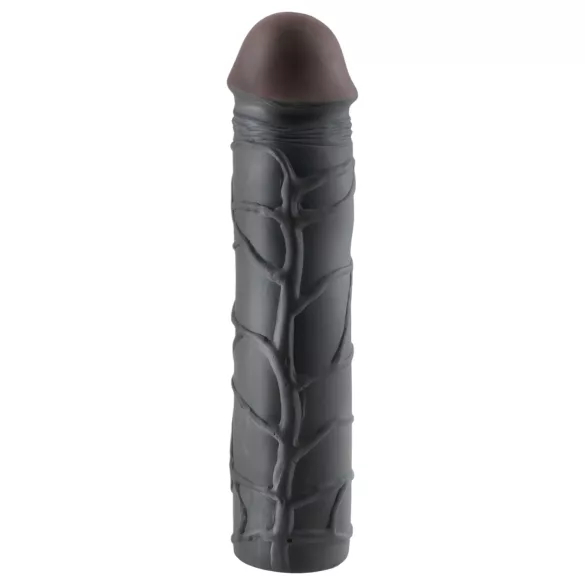 Pipedream - X-TENSION Mega 3 - realistični produžetak za penis (22,8 cm, crni)
