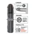 Pipedream - X-TENSION Mega 3 - realistični produžetak za penis (22,8 cm, crni)
