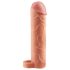 X-TENSION Perfect 1 - prstenasti penis rukavac (17,7 cm) - prirodna boja