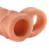 X-TENSION Perfect 1 - prstenasti penis rukavac (17,7 cm) - prirodna boja