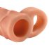 X-TENSION Perfect 2 - prstenasta navlaka za penis (19 cm) - prirodno