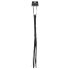 Fetish Fantasy Deluxe Cat-O-Nine - bič (65 cm) - crni