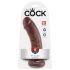 King Cock 20 cm smeđa dildo