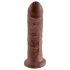 King Cock 20 cm smeđa dildo