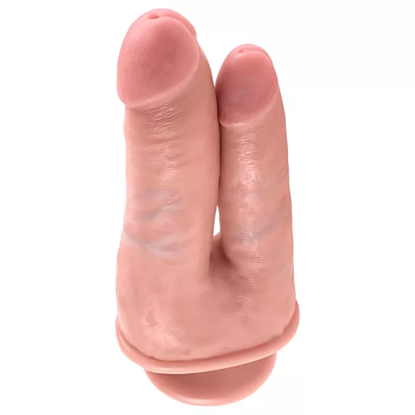 King Cock Double Penetrator - realističan dvostruki dildo - natur