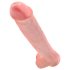 King Cock 15 - dildo s testisima i vakumskim postoljem (38 cm) - prirodni