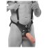 King Cock Strap-on 10 - šuplji remenski dildo 25 cm