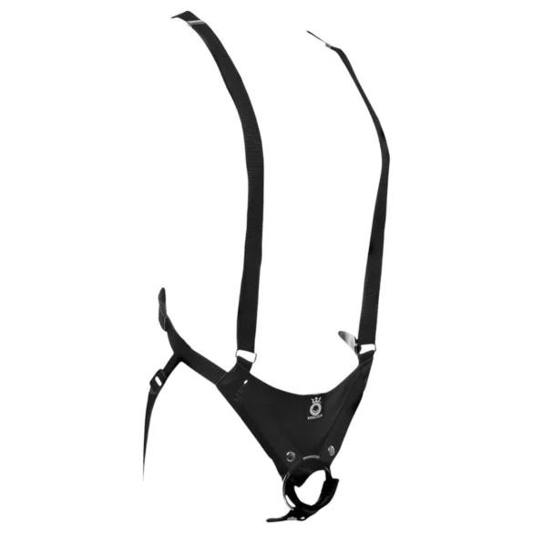 King Cock Strap-on 10 - šuplji strap-on dildo 25 cm