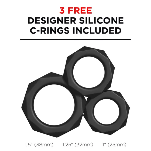 PDX Moto Blower - masturbator sa usisavanjem i vibracijom - crni