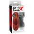 PDX Double Stroker - 2in1 realistično smeđe masturbator