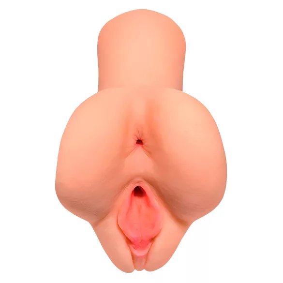 PDX Pick Your Pleasure - 2u1 realistični masturbator - prirodna boja