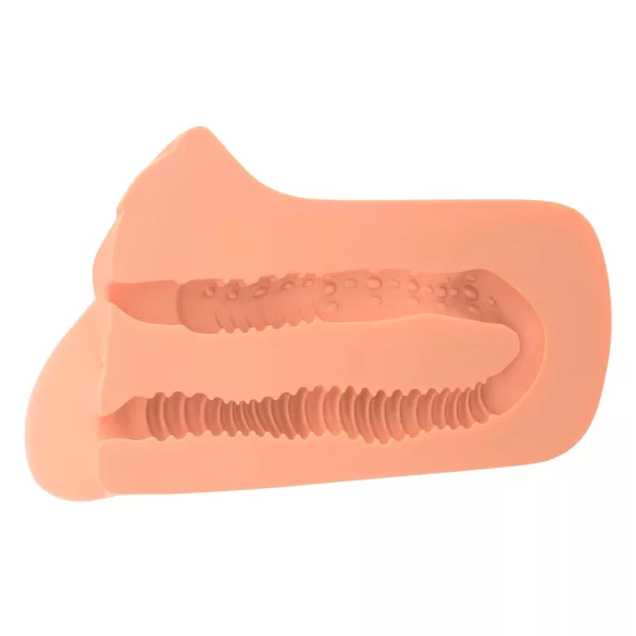 PDX Pick Your Pleasure - 2u1 realistični masturbator - prirodna boja