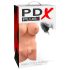 PDX Perfect DD's - torzo s dva otvora za užitak - (prirodno)
