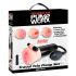 Pipedream Travel Trio - set vibracijske pumpe za penis (crna)